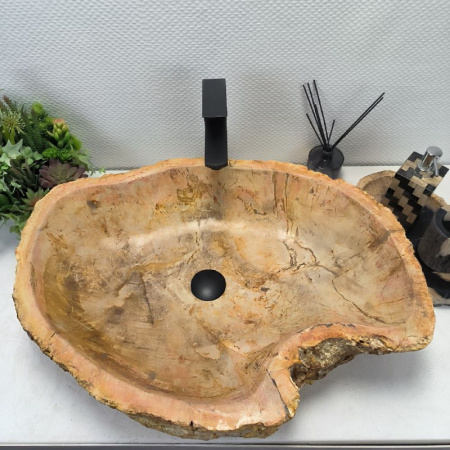 Раковина из окаменелого дерева Fossil Basin OD-02398 (68*50*16) 0090
