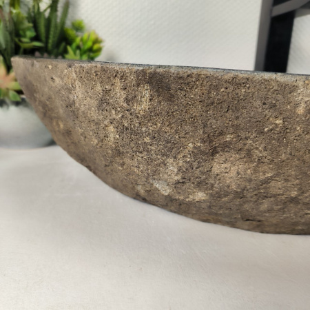 Каменная раковина из речного камня RS-04971 (69*37*13) 0866 из натурального камня