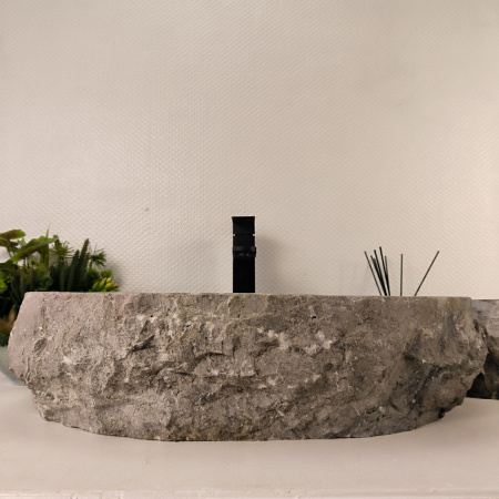 Каменная раковина из мрамора Erozy Grey EO-05097 (59*41*15) 0888  из натурального камня