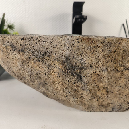 Каменная раковина из речного камня RS-05182 (53*33*15) 0862 из натурального камня