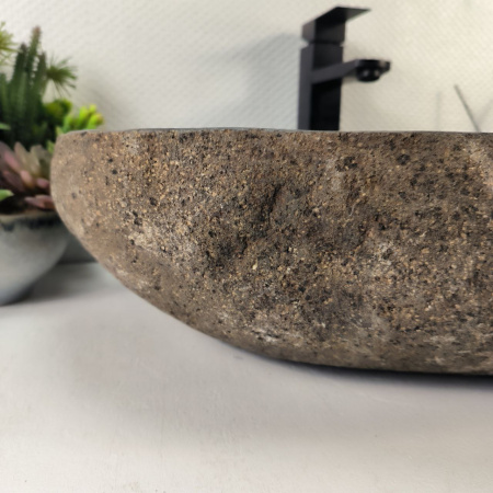 Каменная раковина из речного камня RS-05272 (61*39*15) 0863 из натурального камня