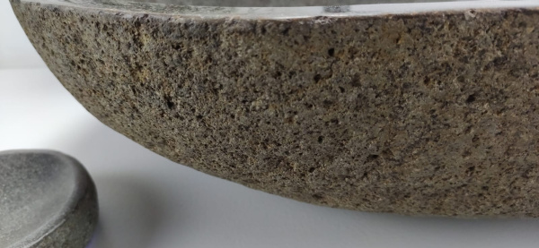 Раковина из речного камня RS0851 (60*52*15)
