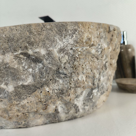 Каменная раковина из оникса Erozy Grey EO-04250 (53*43*15) 0157 из натурального камня