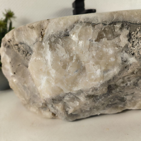 Каменная раковина из оникса Erozy Grey EO-04602 (53*42*16) 0183 из натурального камня