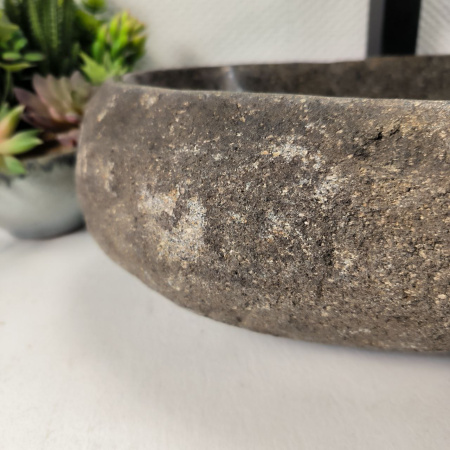 Каменная раковина из речного камня RS-04961 (60*39*15) 0862 из натурального камня