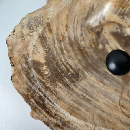 Каменная раковина из окаменелого дерева OD-04495 (41*37*15) 0175 из натурального камня
