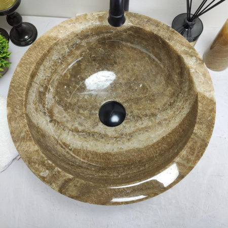Раковина из оникса Bowl Sunset Sink  Small BO-00607 (2.5cm) (40*40*15см)