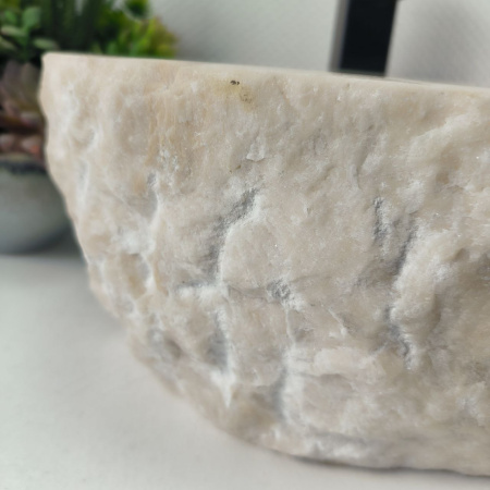Каменная раковина из оникса Erozy White EO-04241 (42*32*15) 0212 из натурального камня