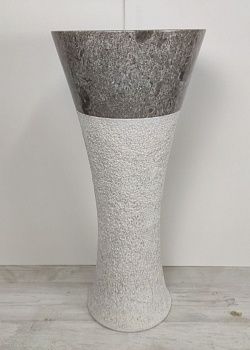 Раковина напольная из мрамора Pedestal MN-390 40*40*90