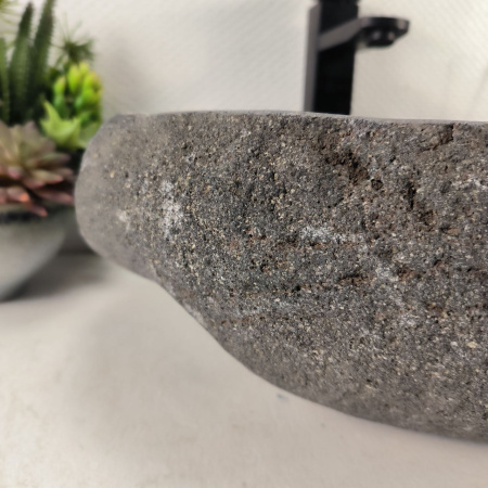 Каменная раковина из речного камня RS-05114 (44*37*15) 0861 из натурального камня
