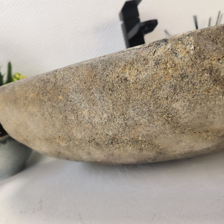 Раковина из речного камня RS03388 (54*41*16) 0123