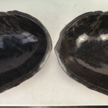 Каменная раковина из речного камня ПАРА!!! RS-05131 (66*35*15) 0866 из натурального камня