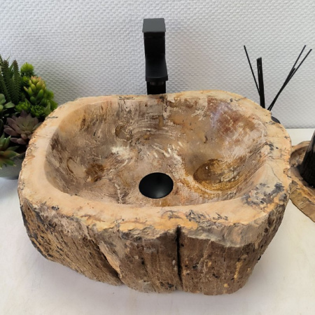 Раковина из окаменелого дерева Fossil Basin OD-02409 (45*39*17) 0088