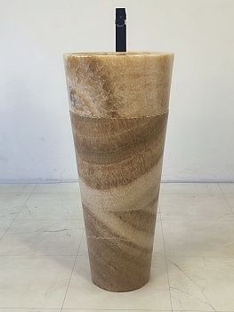 Раковина напольная из оникса Sunset ON-61348 (40*40*90)