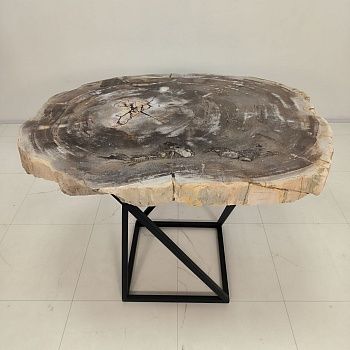 Столешница из окаменелого дерева ST-55014 (89*67*7)  0209