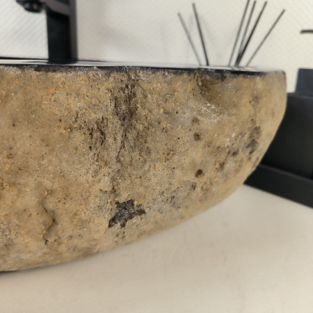 Каменная раковина из речного камня RS-05079 (60*45*15) 0857 из натурального камня