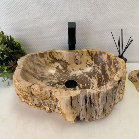 Раковина из окаменелого дерева Fossil Basin OD-02418 (55*40*15) 0088