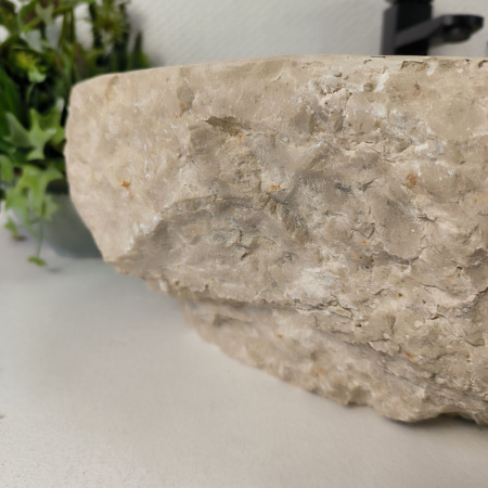 Каменная раковина из мрамора Erozy Cream EM-04945 (62*41*15) 0879 из натурального камня 
