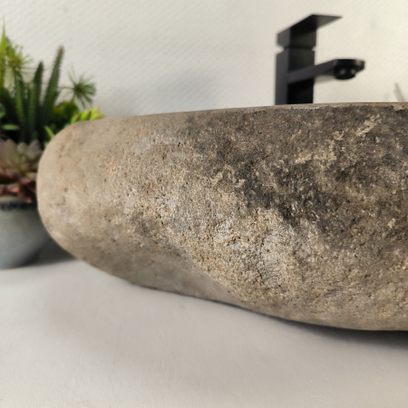 Каменная раковина из речного камня RS-05237 (60*36*16) 0858 из натурального камня