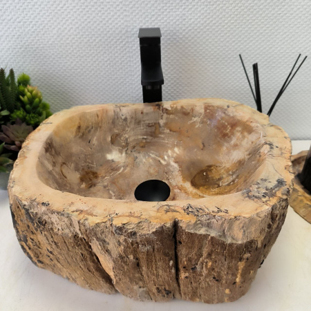 Раковина из окаменелого дерева Fossil Basin OD-02409 (45*39*17) 0088