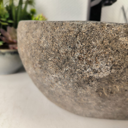 Каменная раковина из речного камня RS-05063 (41*33*16) 0861 из натурального камня