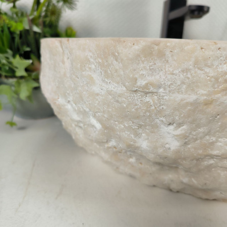 Каменная раковина из оникса Erozy White EO-04558 (51*40*15) 0213 из натурального камня
