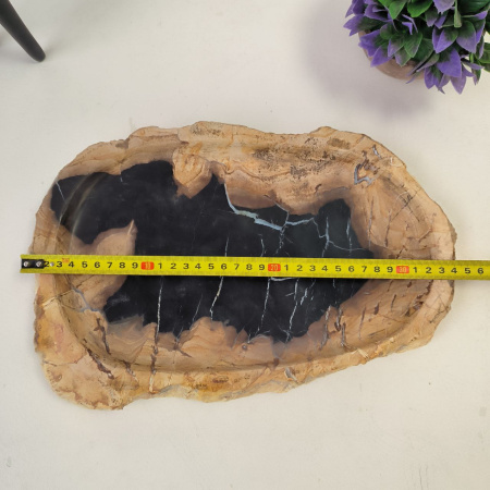 Набор из окаменелого дерева 3 предм Fossil Set NF-02866 поднос 23см*34см