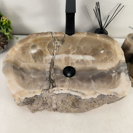 Каменная раковина из оникса Erozy Multy EO-04485 (54*36*15) 0172 из натурального камня