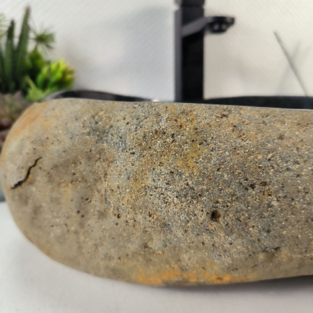 Каменная раковина из речного камня RS-05290 (50*39*14) 0861 из натурального камня
