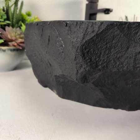 Каменная раковина из андезита Erozy Black EM-05003 (62*46*16) 0034 из натурального камня