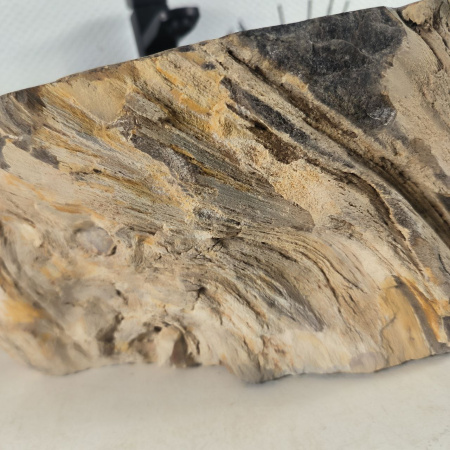 Каменная раковина из окаменелого дерева OD-04692 (47*40*15) 0180 из натурального камня