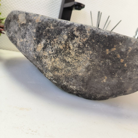 Раковина из речного камня RS04111 (40*38*15) 0122