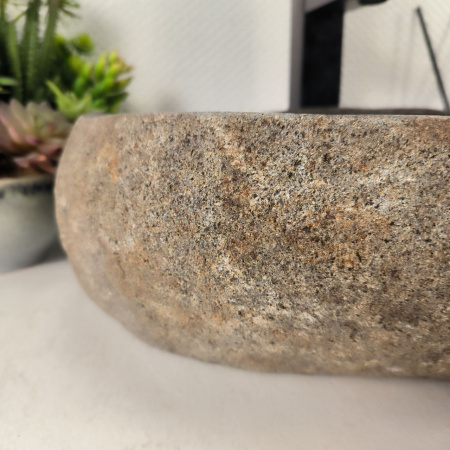 Каменная раковина из речного камня RS-05066 (43*32*14) 0861 из натурального камня