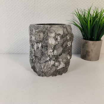 Стакан из мрамора Erozy Grey CM-65301 (15см*12см) 0895