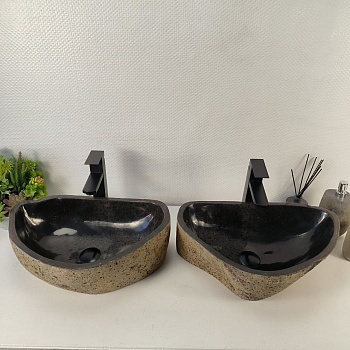 Раковина из речного камня ПАРА! RS-65536 50*33*15 0866