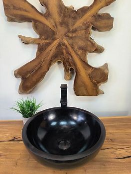 Раковина из андезита Bowl Black TinLip BA-65753 40*40*15