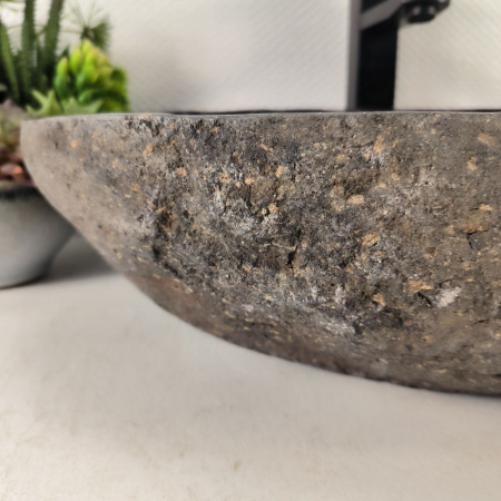 Каменная раковина из речного камня RS-05112 (60*38*15) 0862 из натурального камня