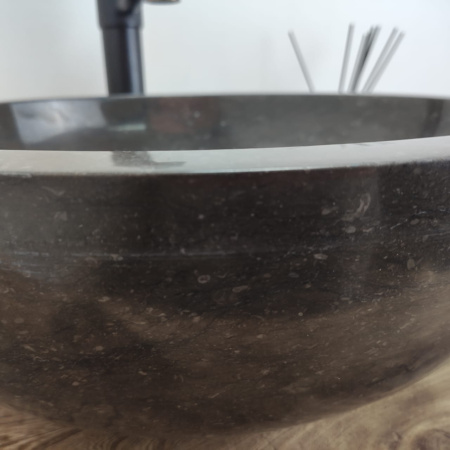 Раковина из мрамора Bowl Black Medium BM-00799 (45*45*17)