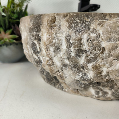 Каменная раковина из оникса Erozy Grey EO-04488 (51*41*15) 0156 из натурального камня