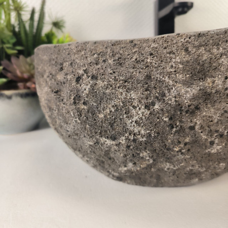 Каменная раковина из речного камня RS-05179 (52*39*15) 0862 из натурального камня