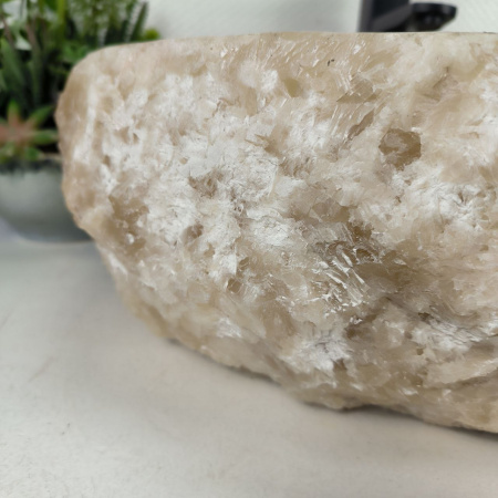 Каменная раковина из оникса Erozy Yellow EO-04568 (53*43*16) 0159 из натурального камня