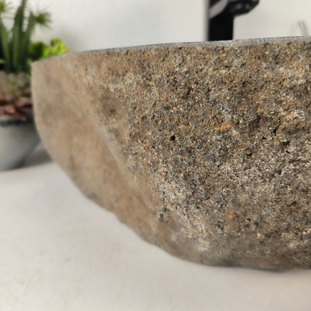 Каменная раковина из речного камня RS-05103 (50*40*15) 0856 из натурального камня