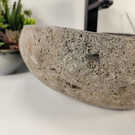 Каменная раковина из речного камня RS-05149 (51*37*14) 0861 из натурального камня