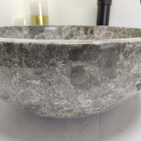 Раковина из мрамора Bowl Grey Small BM-00603 (1.9 cm) (40*40*17см)