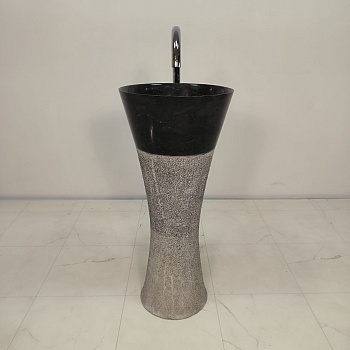 Раковина напольная из мрамора Pedestal MN-391 40*40*90