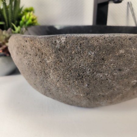 Каменная раковина из речного камня RS-04875 (53*33*15) 0862 из натурального камня
