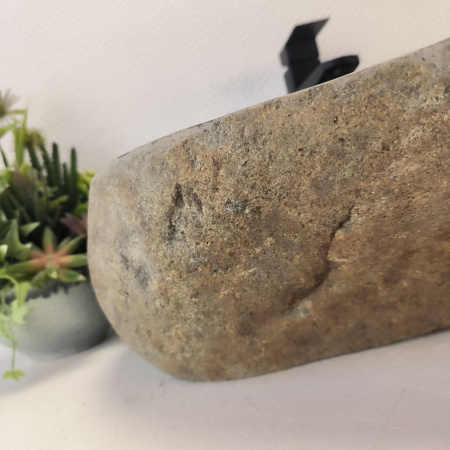 Раковина из речного камня RS03387 (53*44*15) 0123