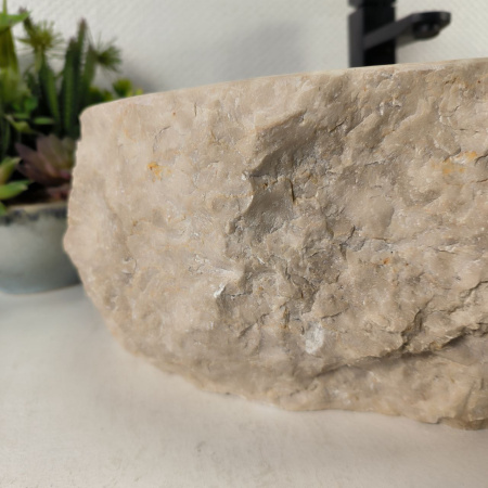 Каменная раковина из мрамора Erozy Cream EM-05094 (62*41*15) 0879 из натурального камня 