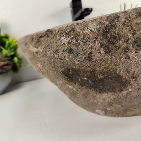 Каменная раковина из речного камня RS-04901 (44*44*15) 0861 из натурального камня