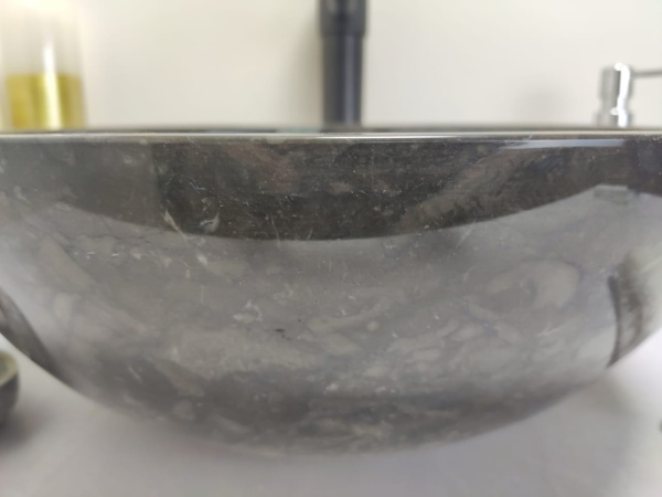 Раковина из мрамора Bowl Black Small BM-00258 (40*40*15см)